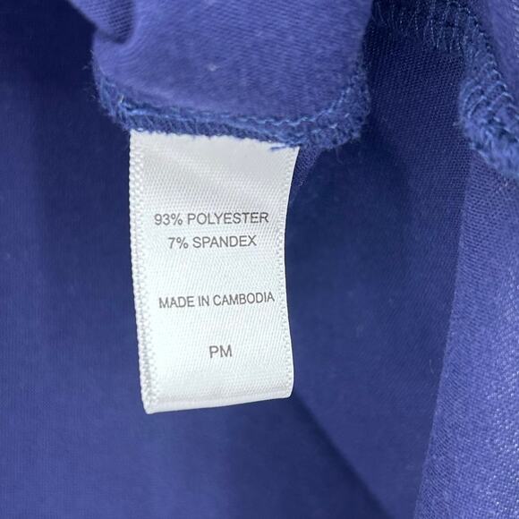 Cuddl Duds Pajama Set Blue Tie Dye Zebra Print Comfy Leisure Womens Sz MP - Picture 9 of 9